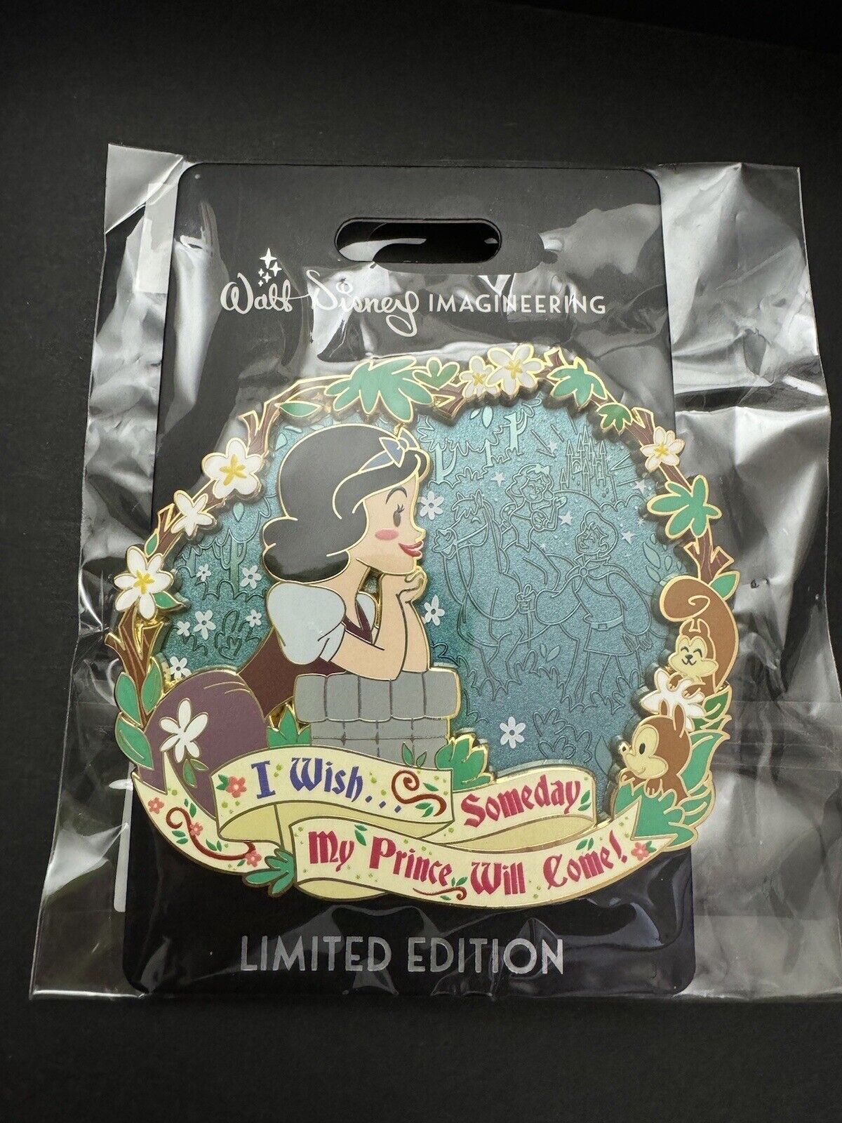 Disney Pin - D23 EXPO - MOG - WDI - I Wish - Snow White