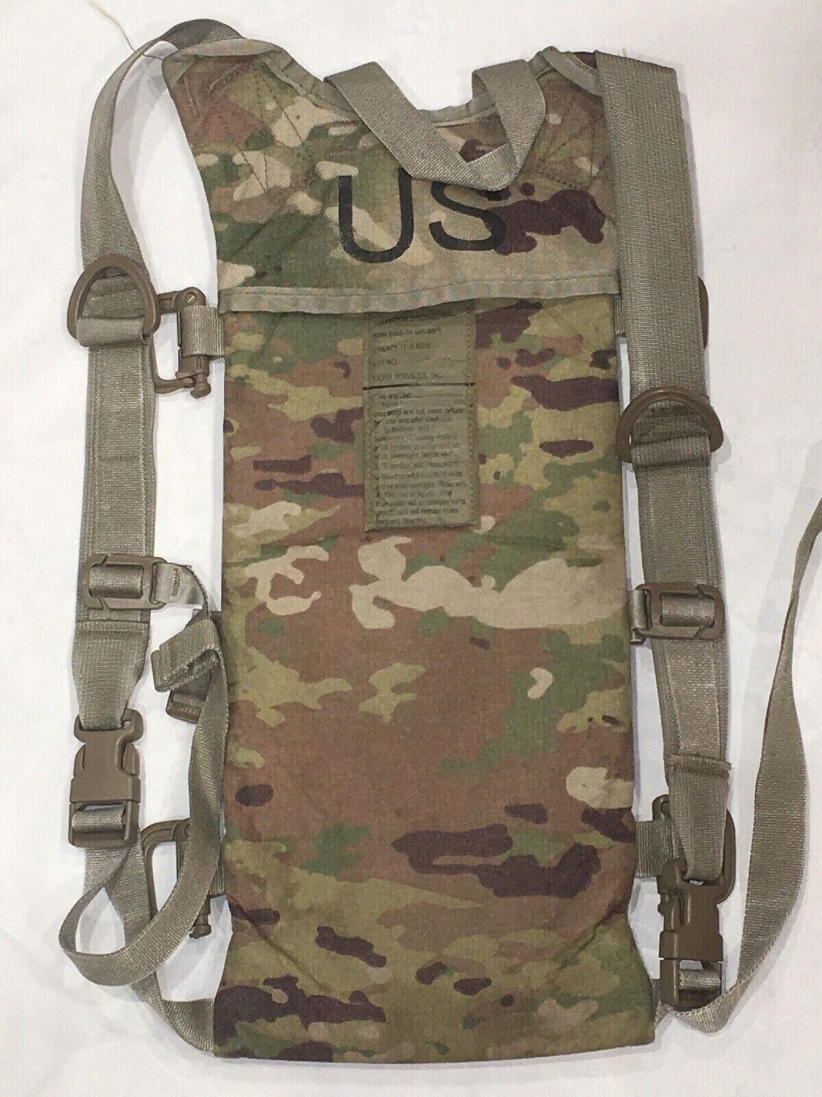 Multicam Hydration Carrier Water Backpack System Army 100oz Pack No Bladder EXC