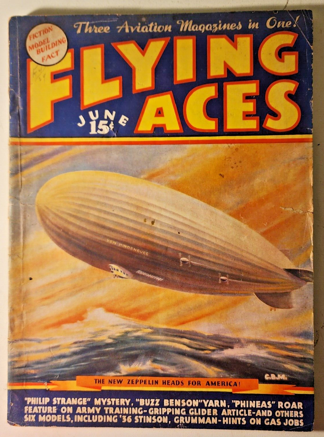 Flying Aces June 1936