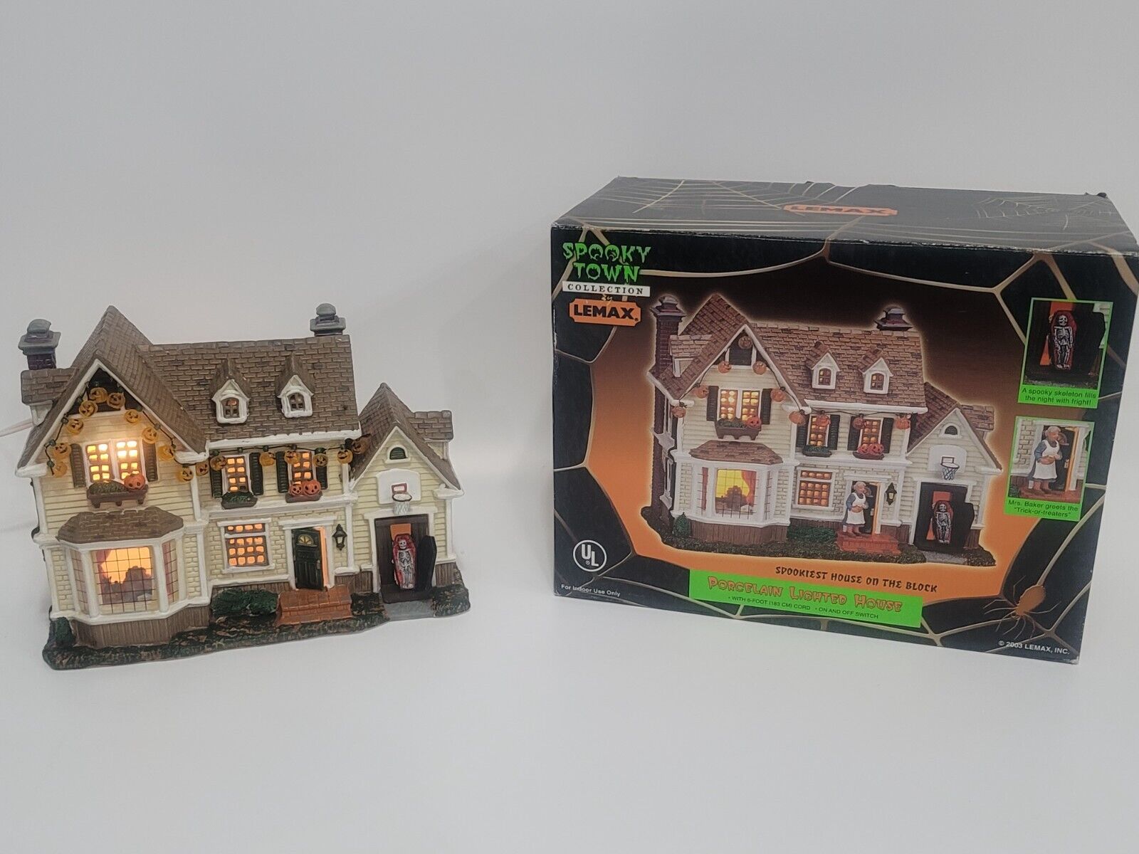 Lemax Spooky Town Halloween Lighted \