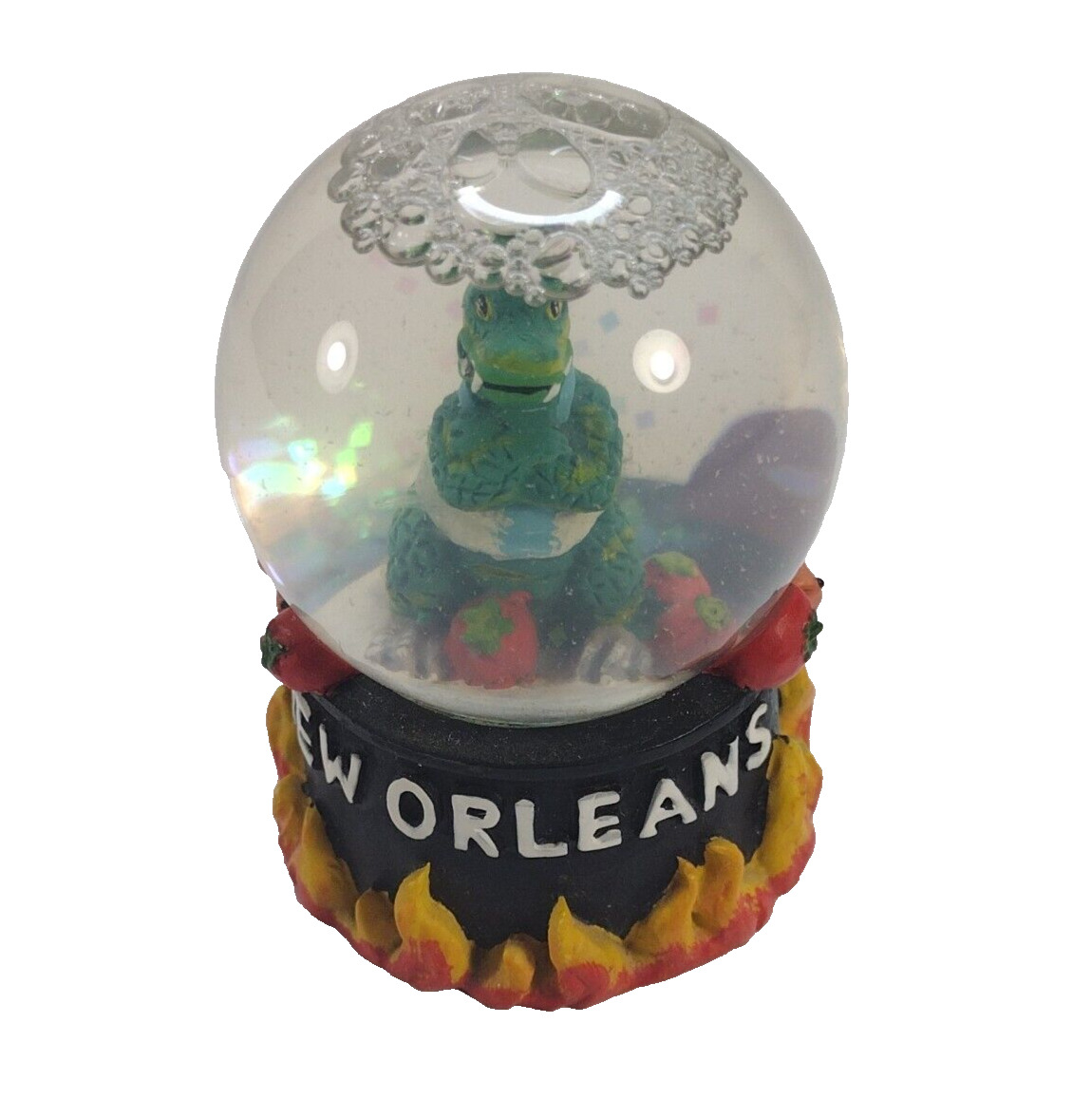 New Orleans Mini Snow Globe Alligator