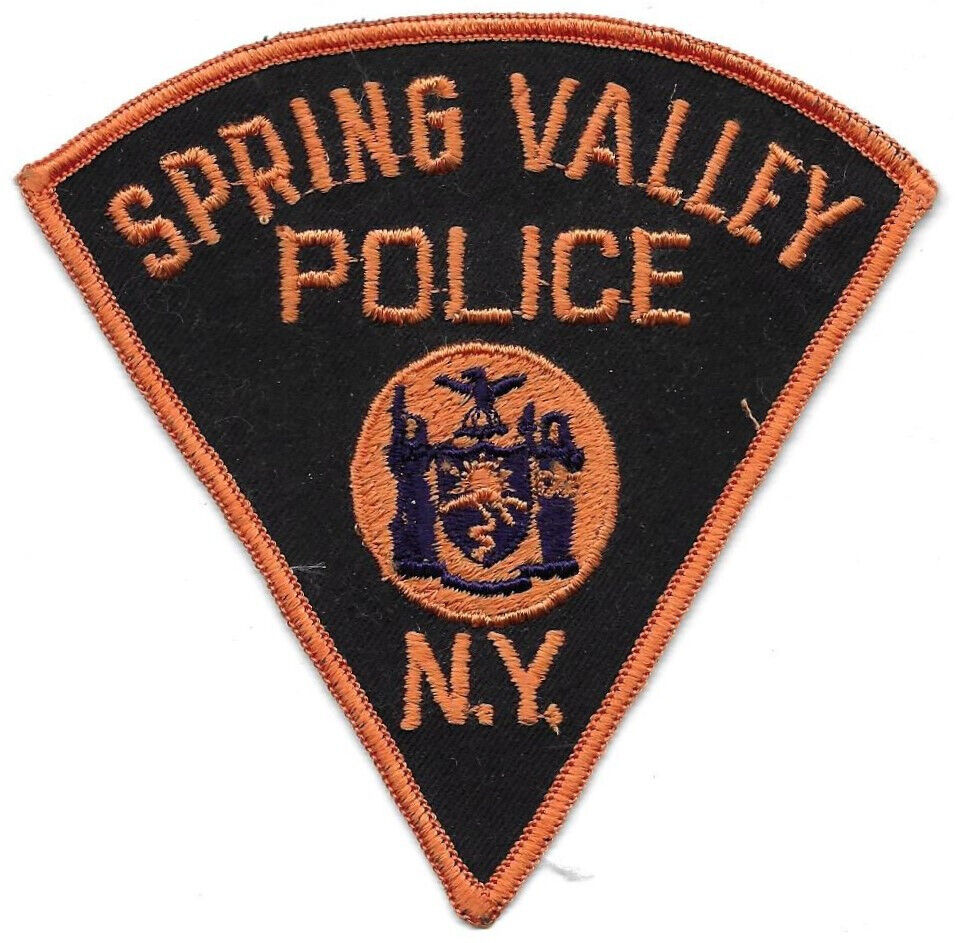 Spring Valley NEW YORK NY Police patch