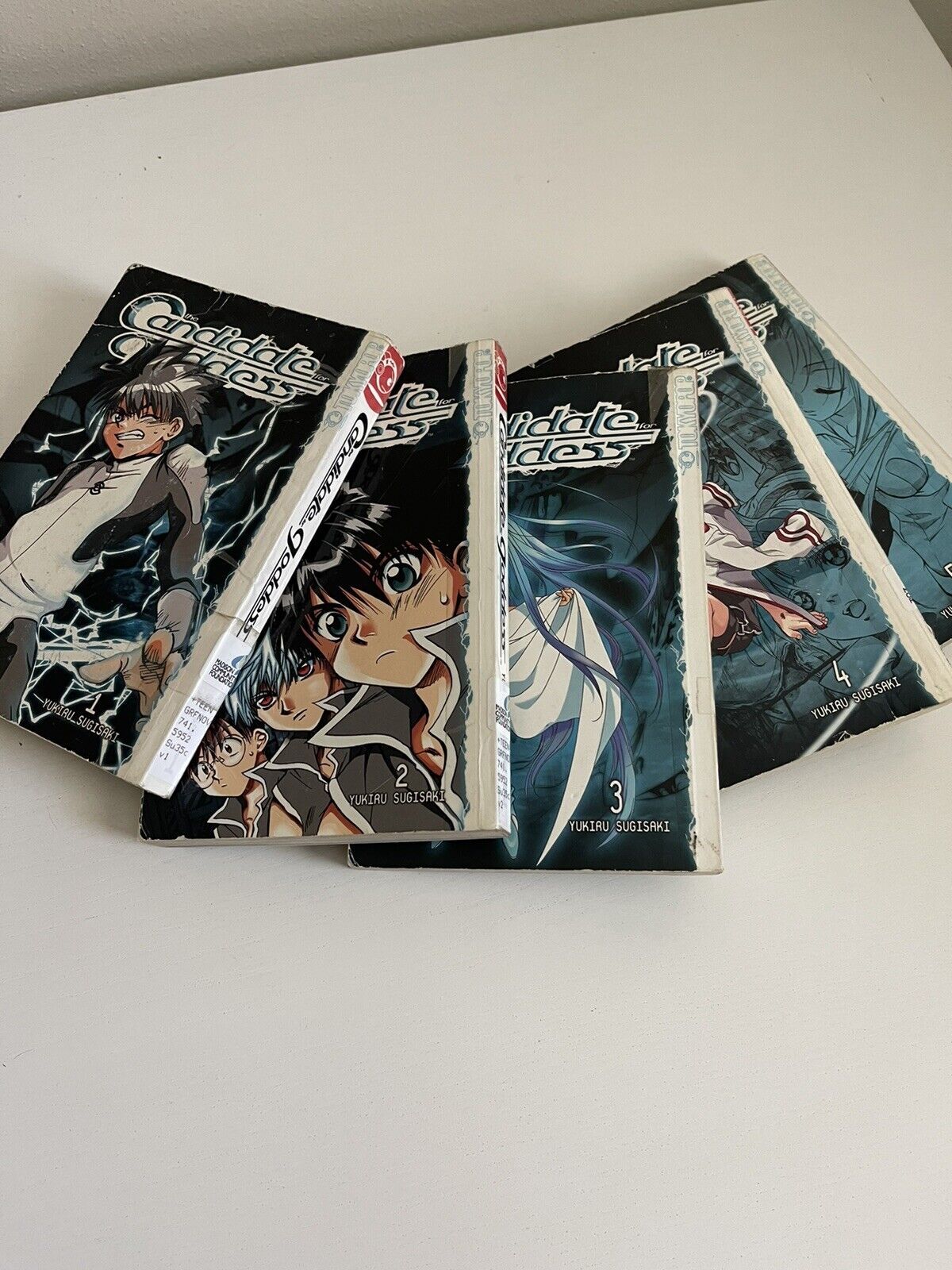 The Candidate for Goddess vol 1 - 5 ex library copies
