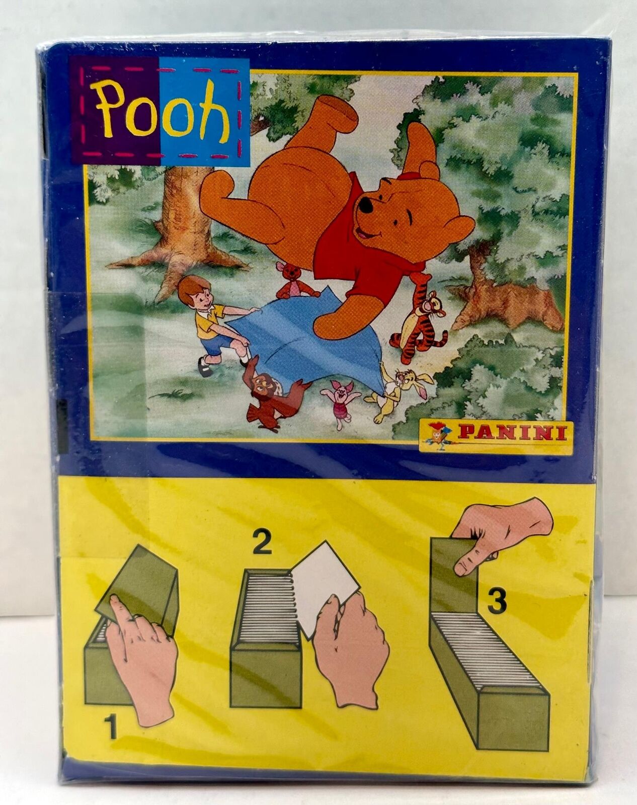 1995 Disney's Winnie The Pooh Album Sticker Box 100 Packs Sealed Panini