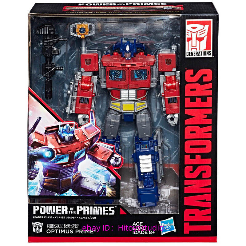 Hasbro Transformers Optimus Prime Power of Primes Leader Evolution Action Figure