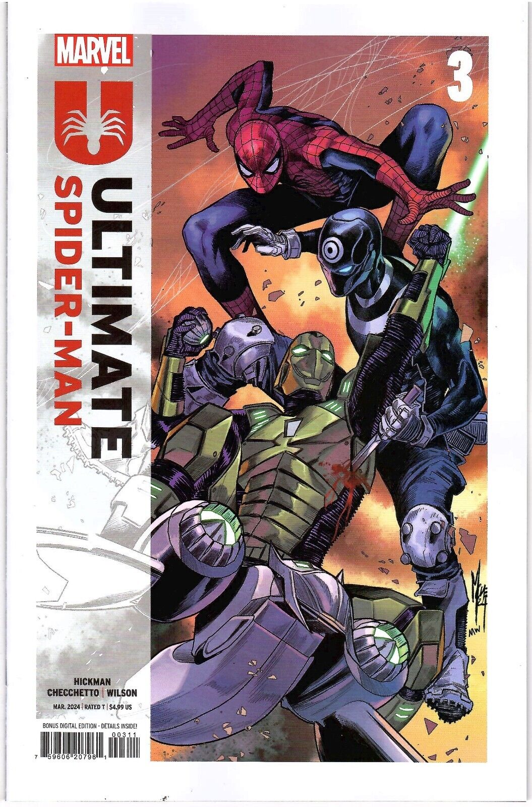 Ultimate Spider-Man #3-4 | Select Variants | Manhanini | Checchetto | Del Mundo