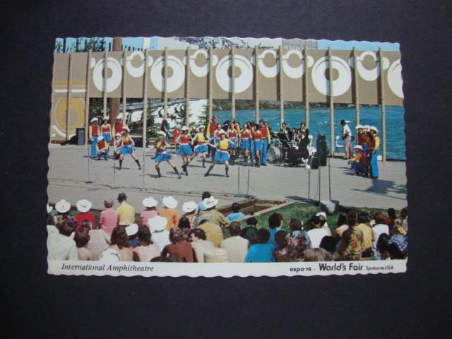Railfans2 268) EXPO \'74 Spokane World\'s Fair, Boeing\'s Amphitheatre, Canadians