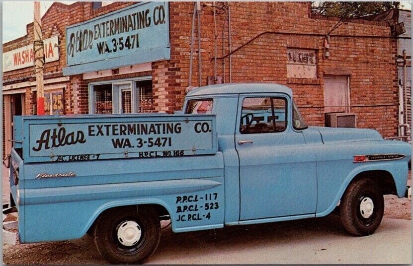 1960s HOUSTON, Texas Advertising Postcard \