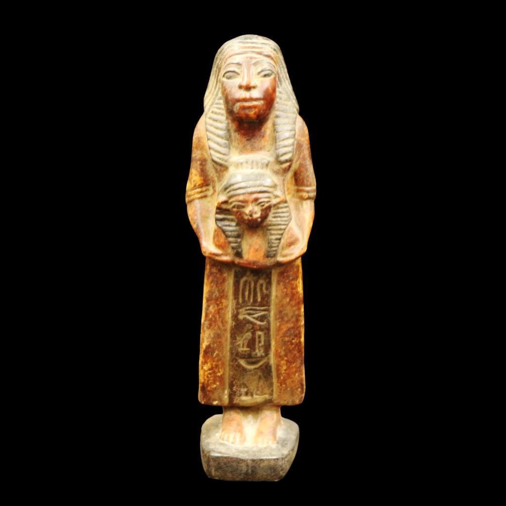 Rare XX-LARGE Antique Egyptian Stone Ushabti Statue Funerary Figure Afterlife