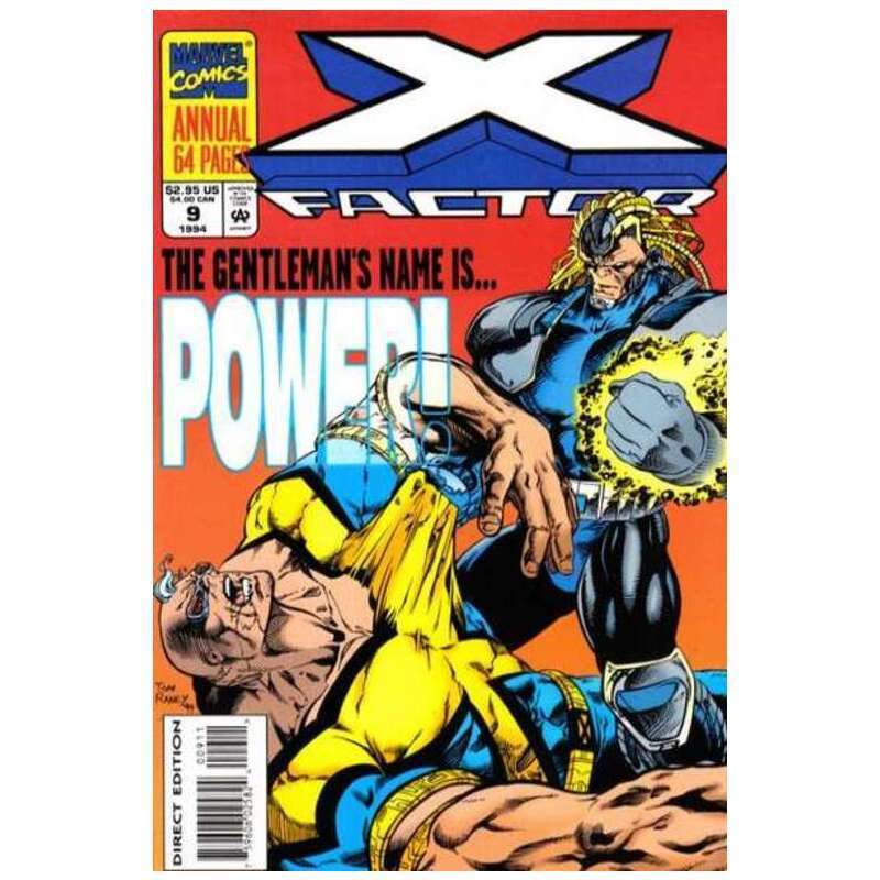 X-Factor Annual #9  - 1986 series Marvel comics NM minus [r{