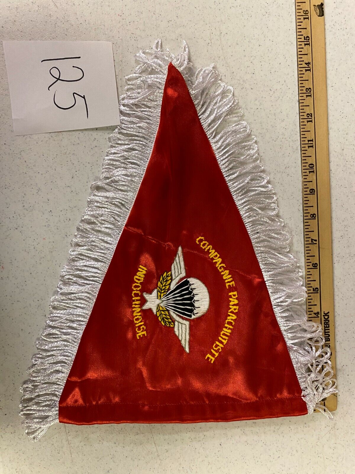 flag1548 Indochina French Compagnie Parachutiste Indochinoise CIP Extreme IR44B