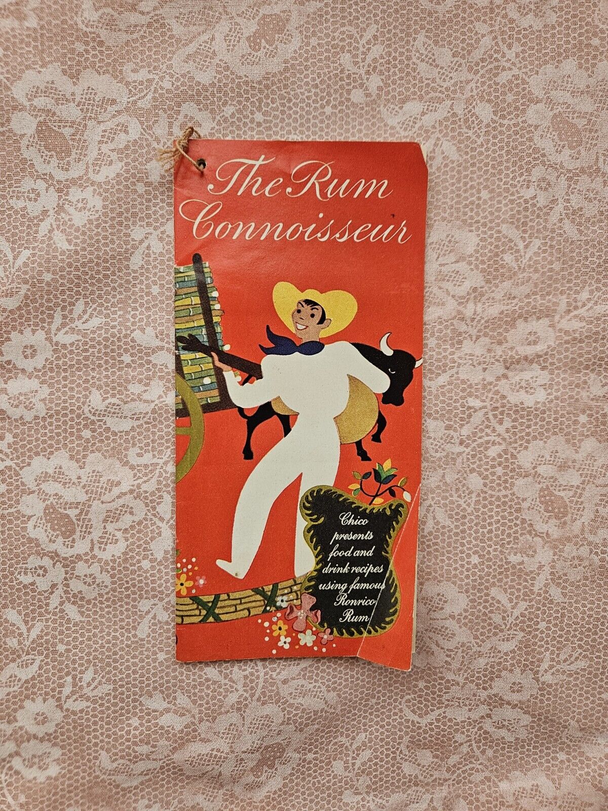 VTG 1944 The Rum Connoisseur Food and Drink Recipes Ronrico Rum