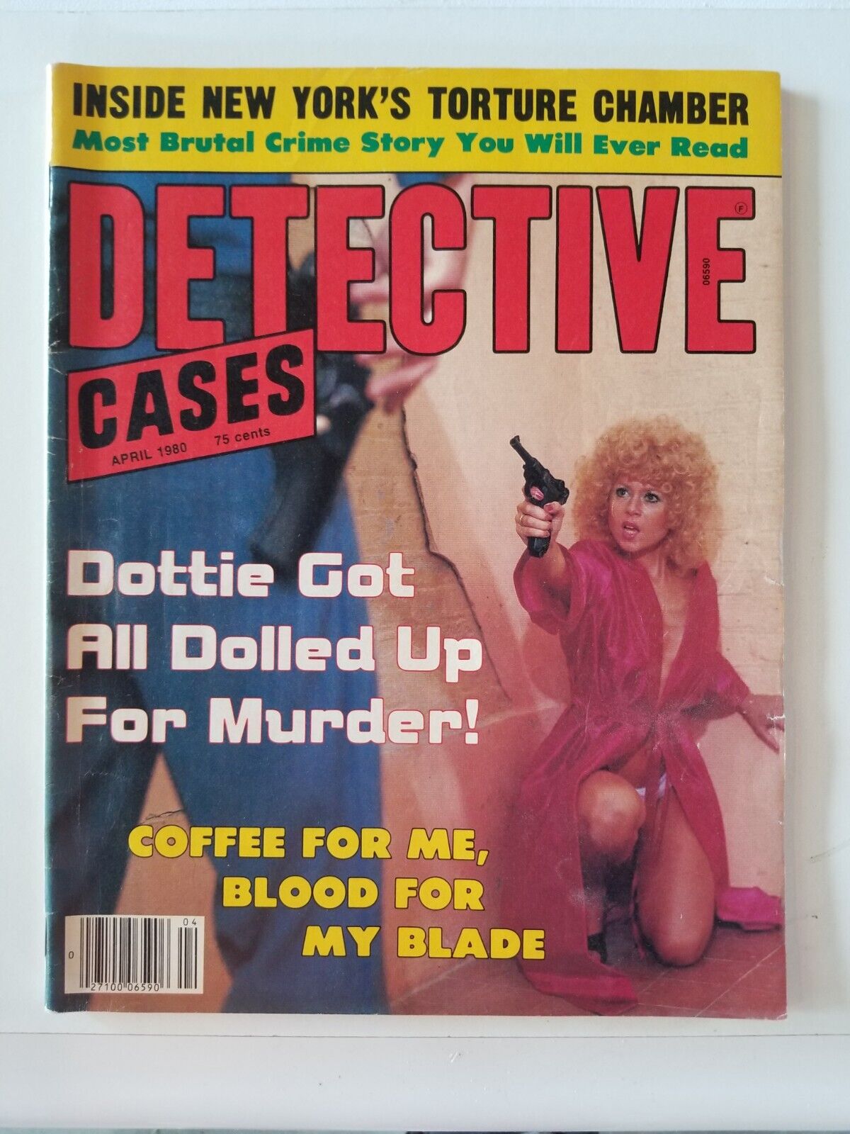 DETECTIVE CASES 1980 APR Vol 30 No 2 TORTURE CHAMBER MURDER True Crime PULP 