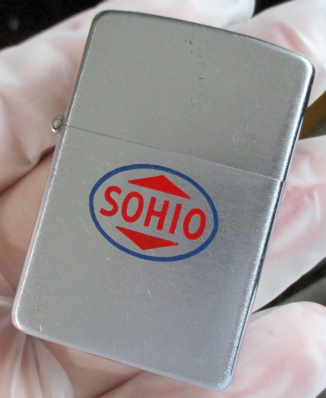 Vintage Zippo Lighter -SOHIO - Patent 2032695