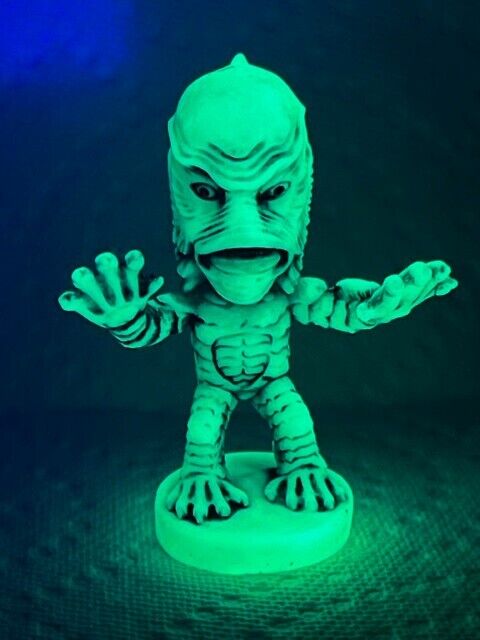 Harmony Kingdom artst Neil Eyre Designs Halloween Horror Creature Fish Glow Dark