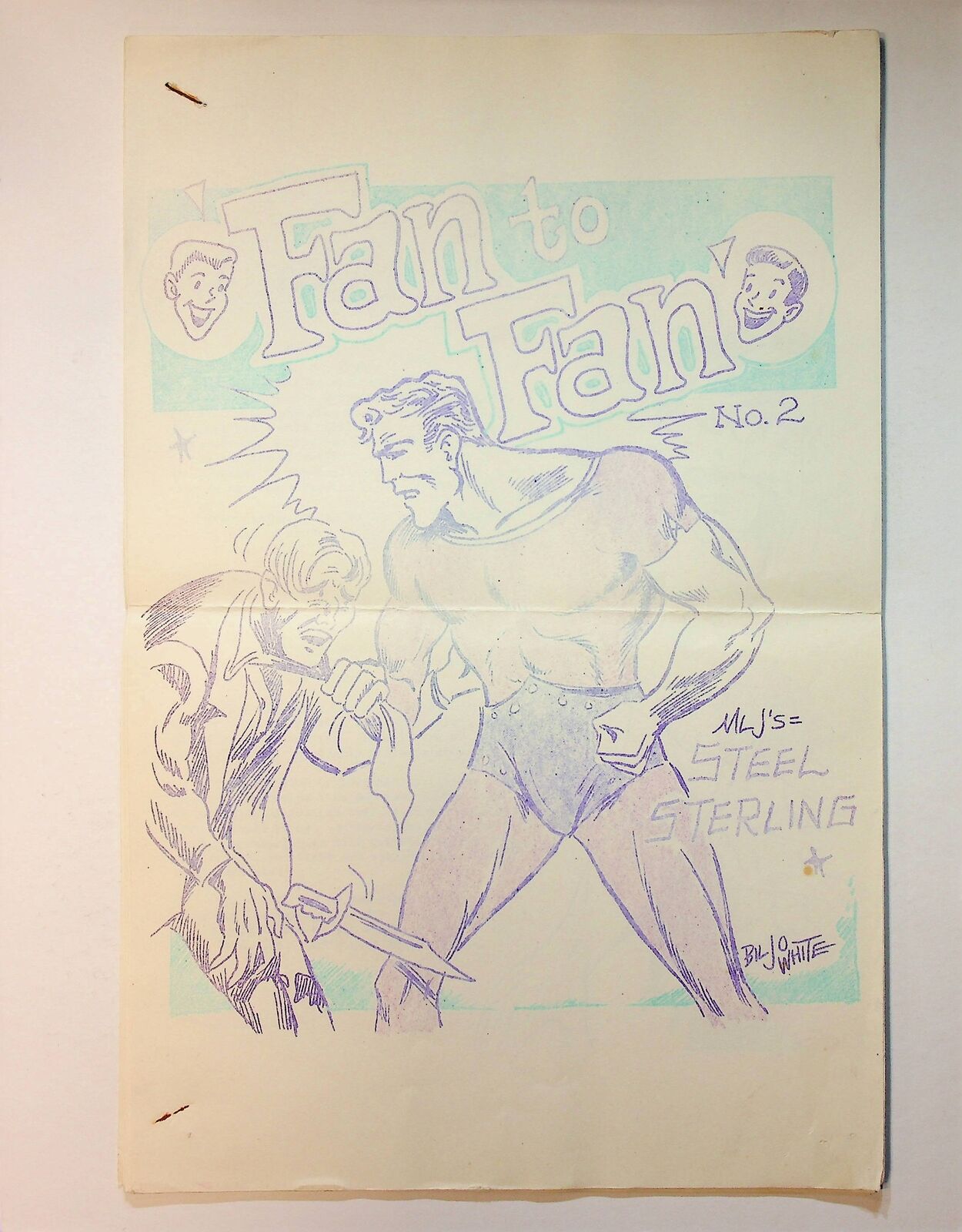 Fan to Fan fanzine #2 FN 1971