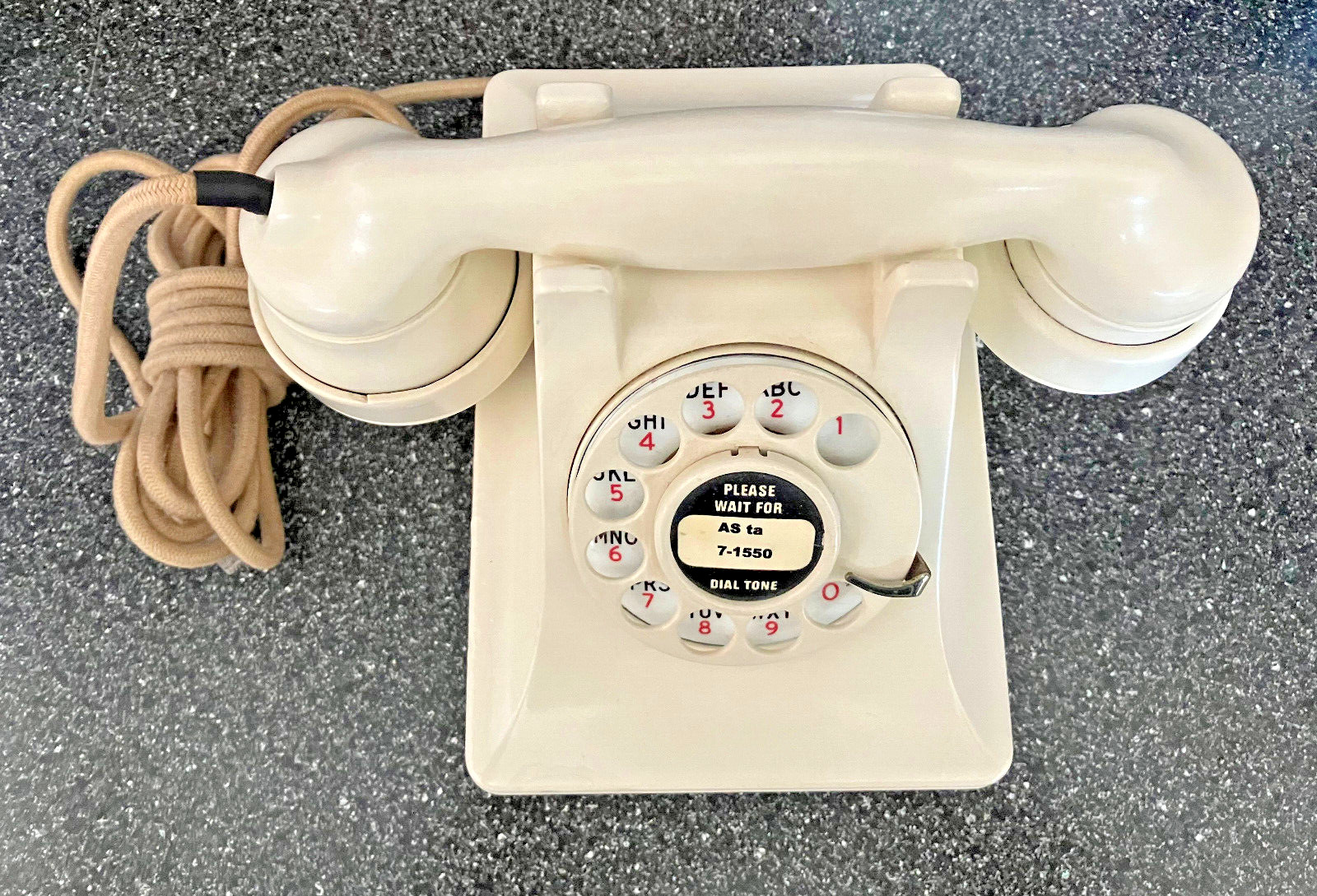 Very Nice Early Western Electric 302 Metal Telephone with E1 Handset