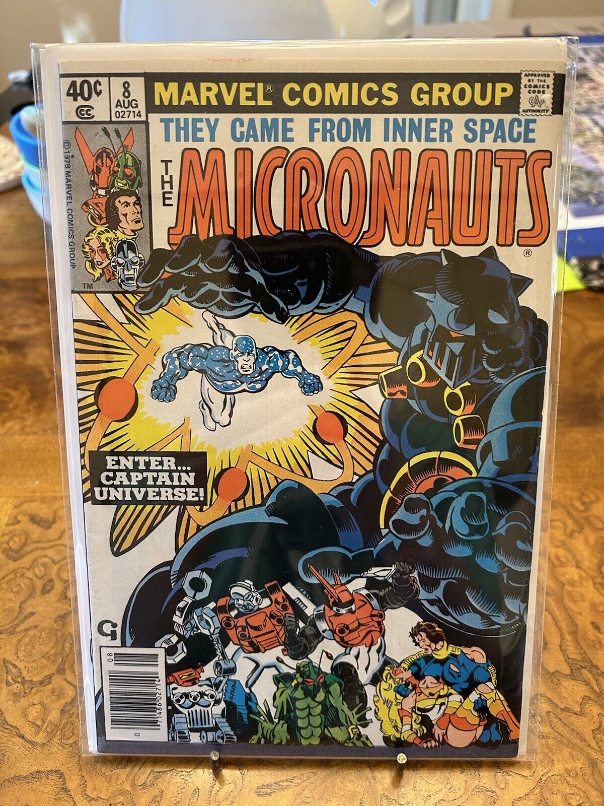 The Micronauts #8 Marvel Comics 1979 1st Appearance Captain Universe