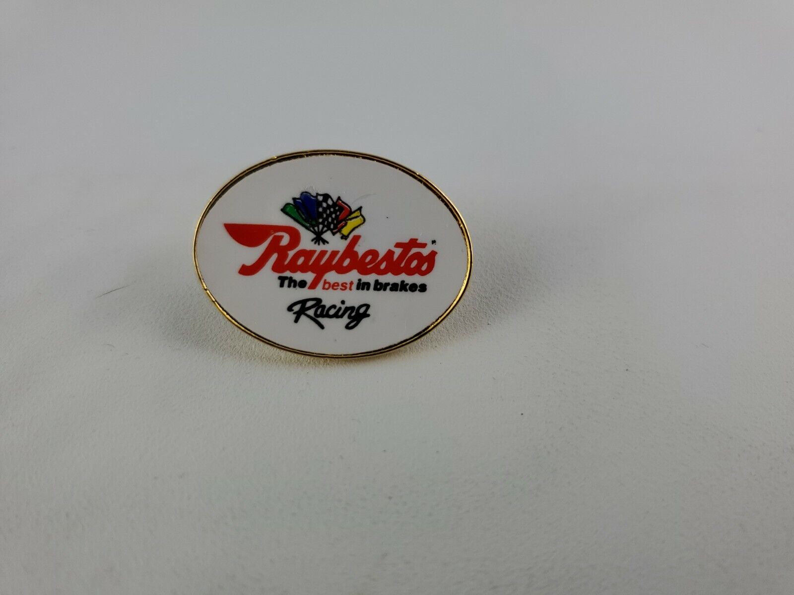 Raybestos The Best In Brakes Racing Pin Button Tie Tack Lapel Hat