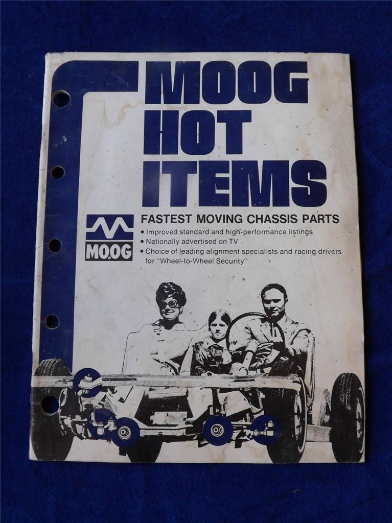 MOOG FASTEST MOVING CHASSIS PARTS CAR AUTO CATALOG VEHICLES HOT ITEMS 1972
