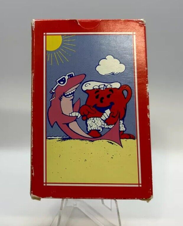 Vintage Kool-Aid Advertising Playing Cards Sealed Set Belgium Used