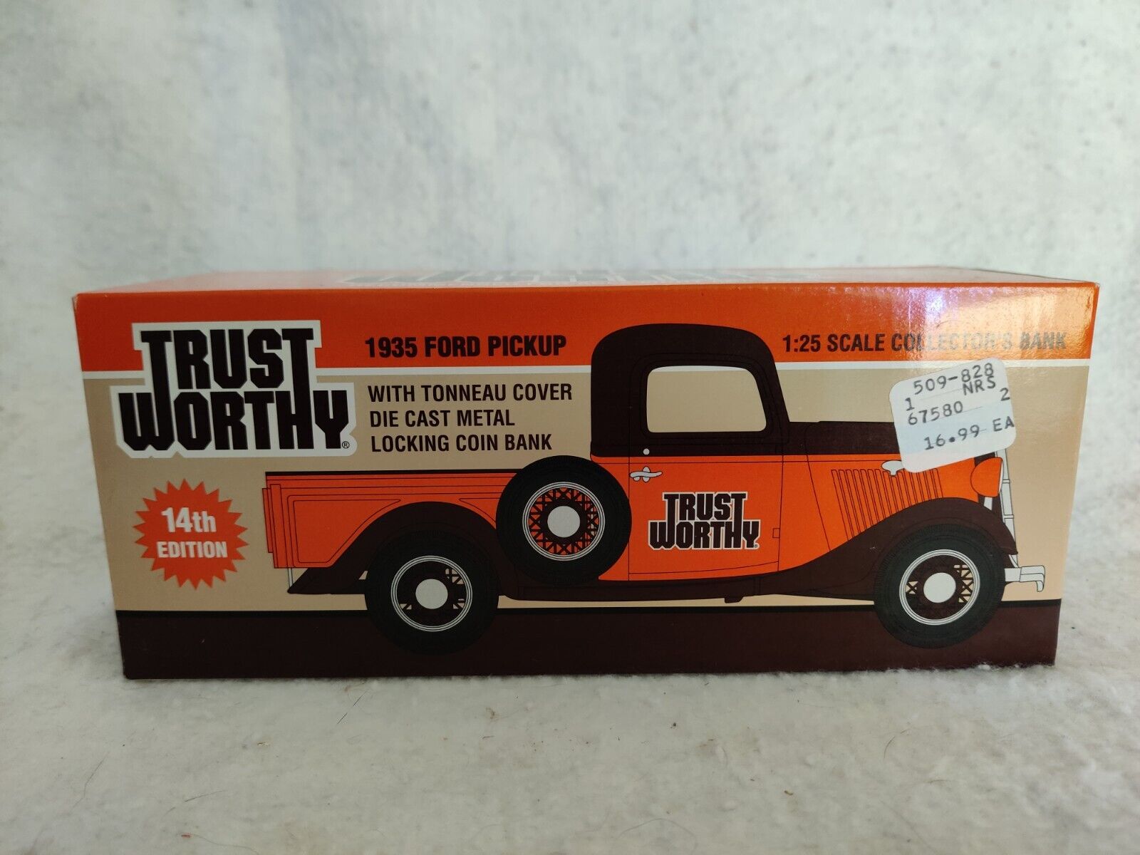 Trust Worthy 1935 Ford Pickup 1:25 Scale Collector\'s Bank 14th Edition Diecast