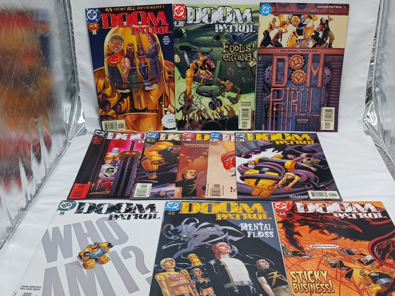 Doom Patrol 1-11 Comic Book Lot of 11 (Dec 2001- Oct 2002, DC)