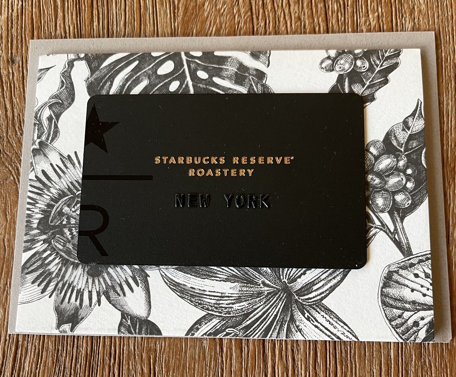 Starbucks Reserve Roastery Card New York 2018