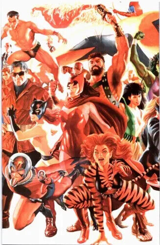 Uncanny Avengers #1 - Alex Ross Connecting Variant Cover  -Marvel Comics- 2024