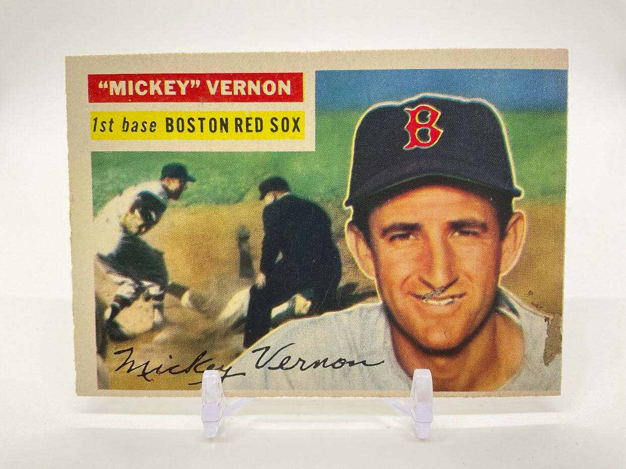 Mickey Vernon 1956 Topps #228 Boston Red Sox GD #2