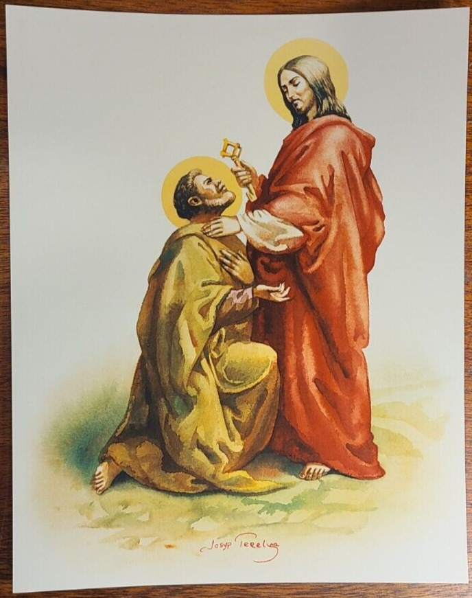 Key to the Kingdom of Heaven -by Josyp Terelya -Christian Religious Print 8 x 10