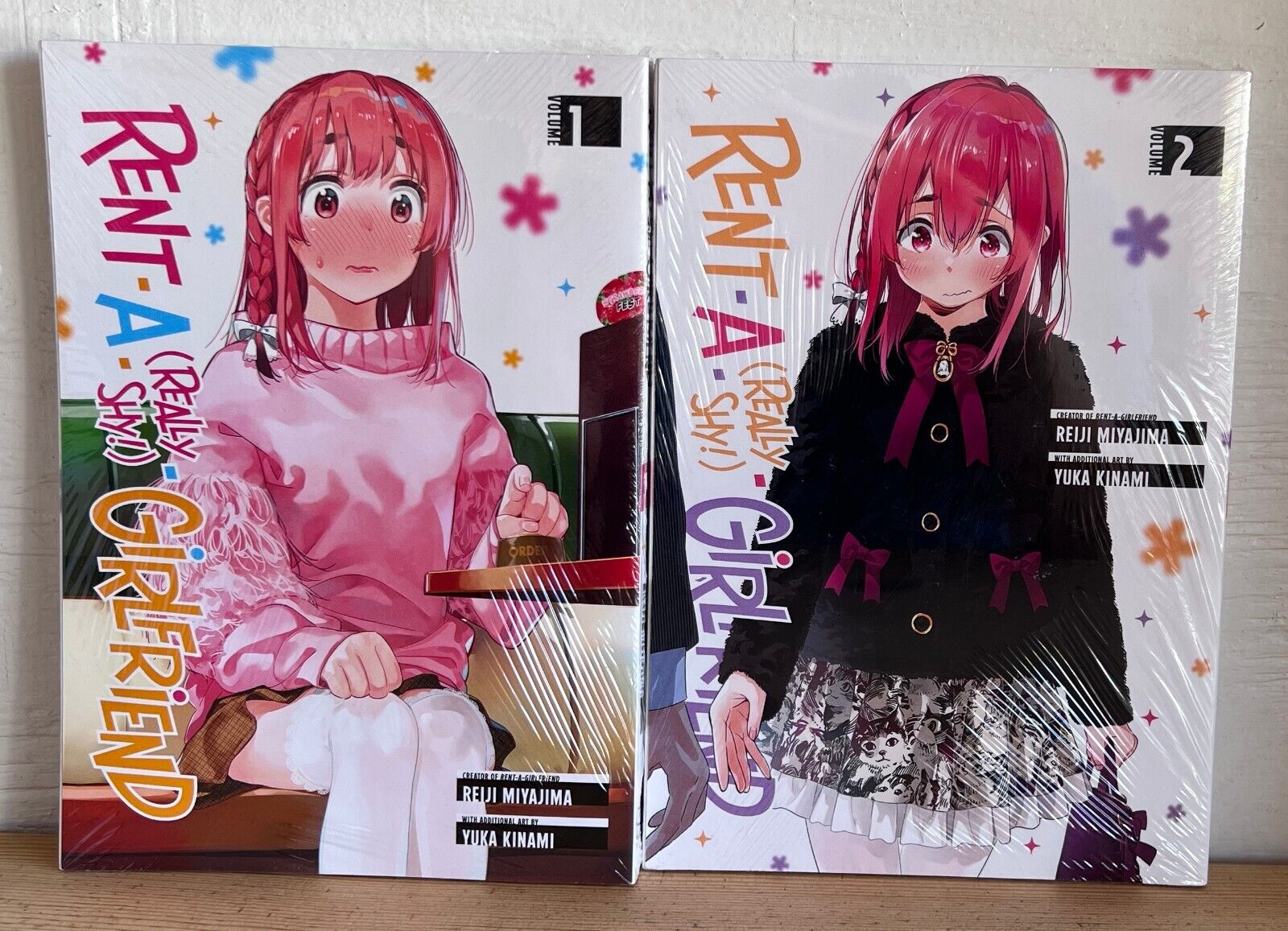 Rent a (really shy) Girlfriend (Vol. 1-3)  English Manga Graphic Novels NEW