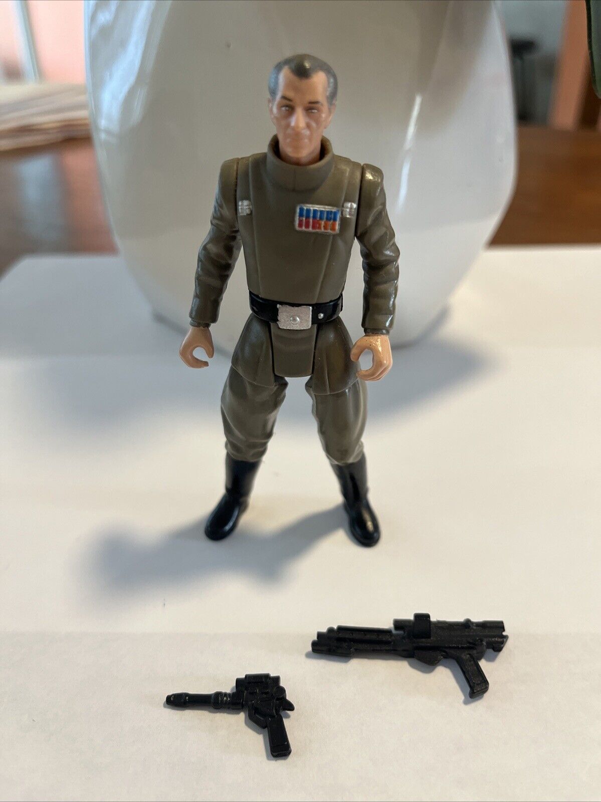 GRAND MOFF TARKIN • Vintage 1997 Star Wars The Power Of The Force Kenner Loose