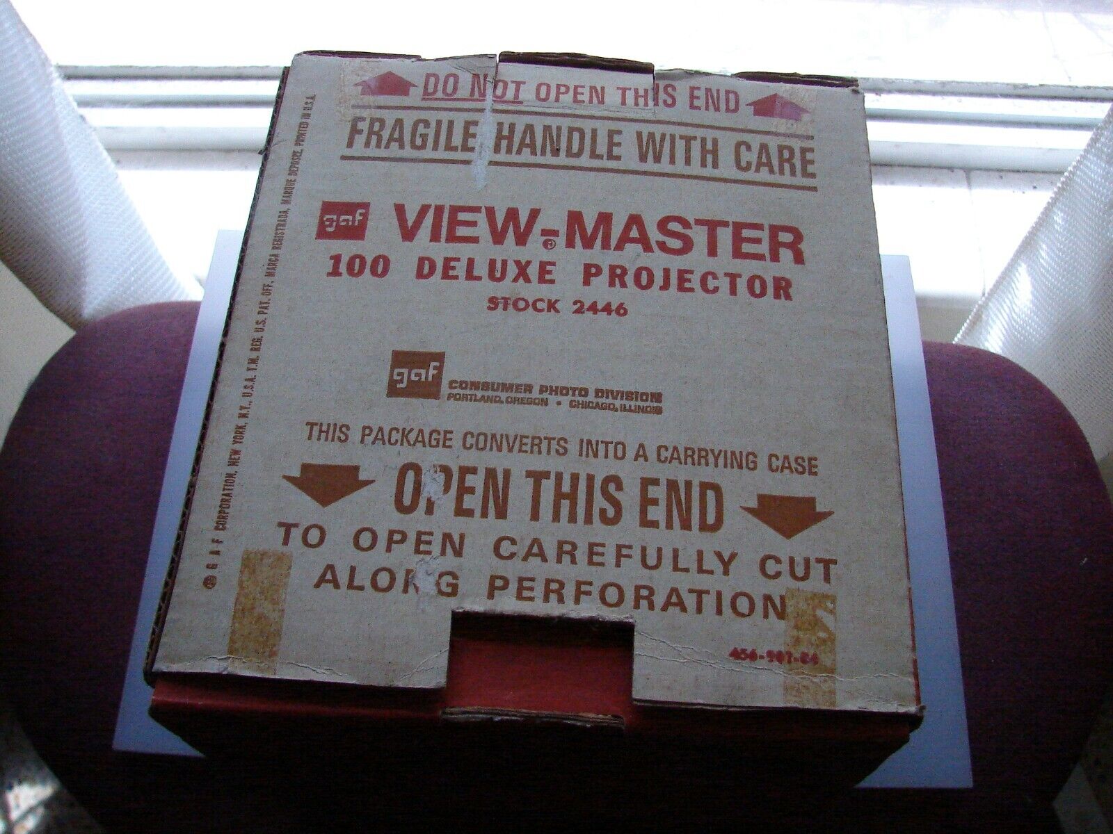 Vintage Sawyer's View-Master 100 Deluxe Projector  Box NOS?