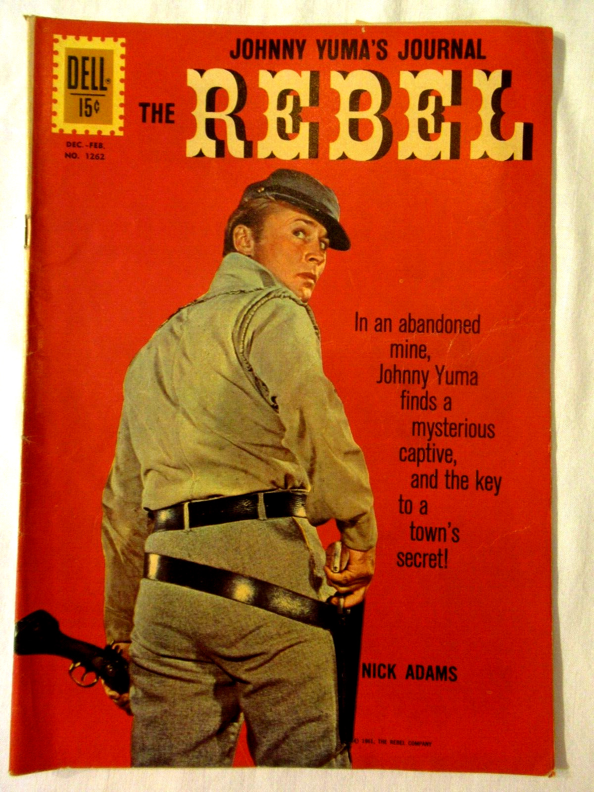 Johnny Yuma's The Rebel 1262 Dell 1962 Western