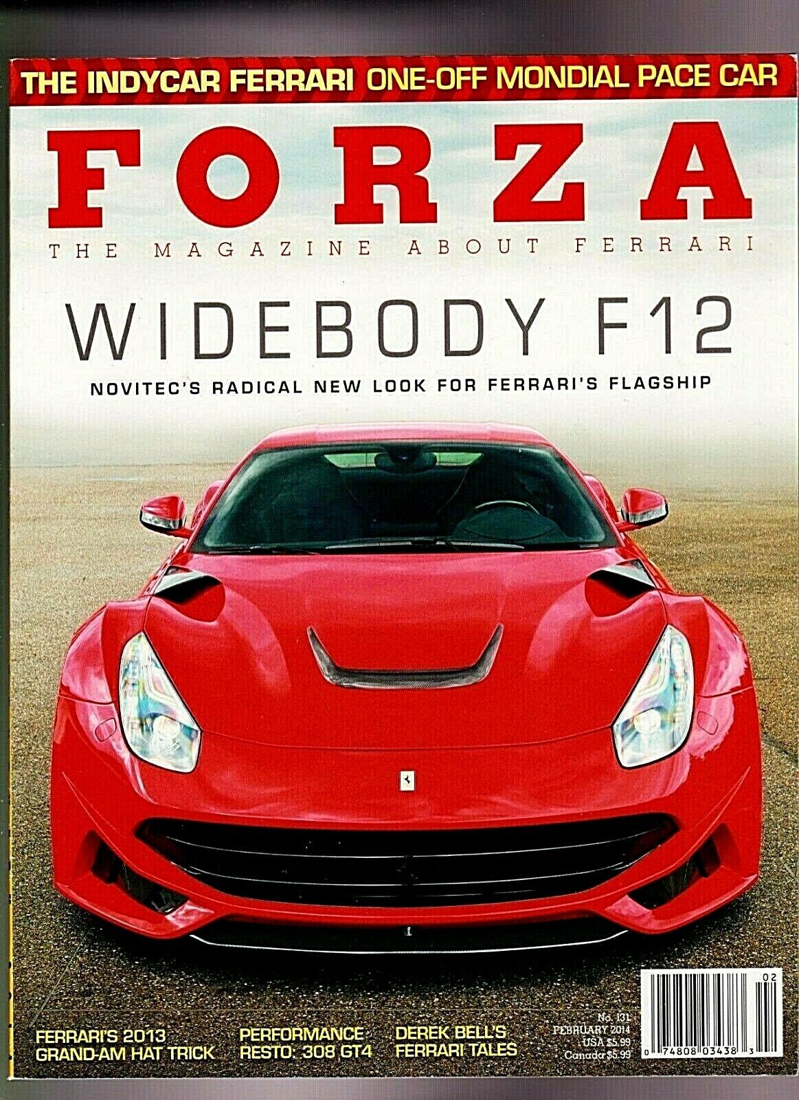FORZA The magazine about Ferrari. Unread #131 Feb 2014 Racing, Sports Cars, Etc.