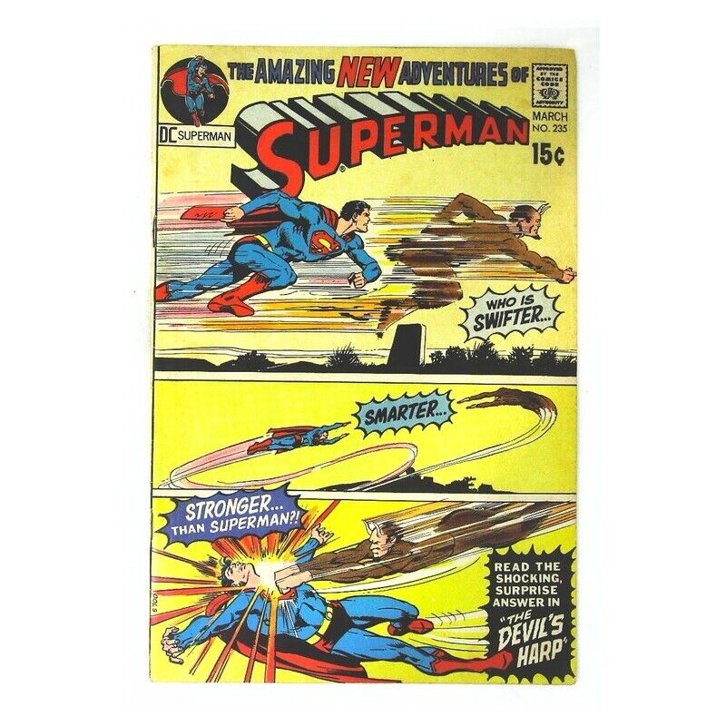 Superman (1939 series) #235 in Fine minus condition. DC comics [p|