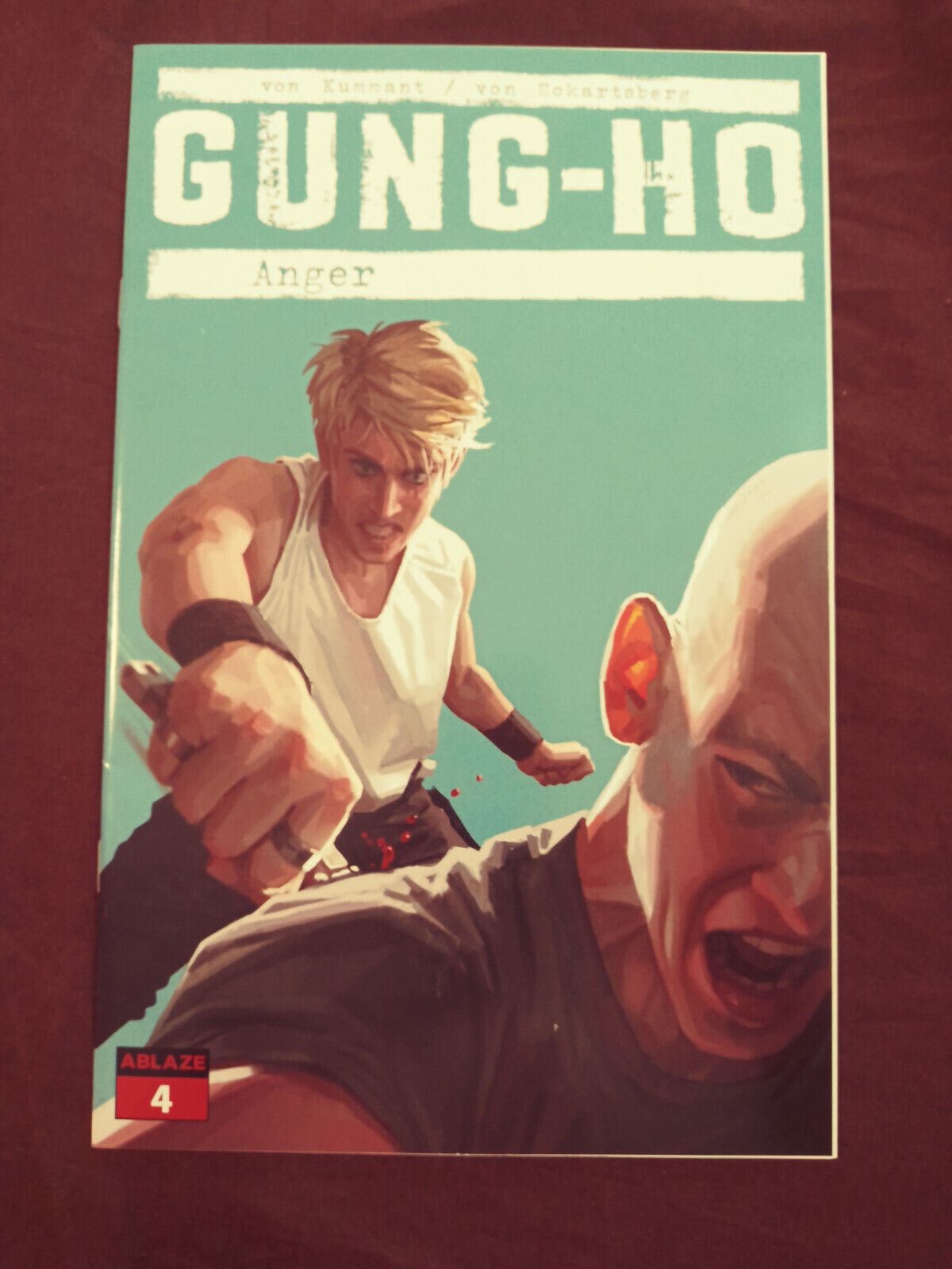 Gung-Ho: Anger #4 *Daniel Clarke Cover* 2021 Comic