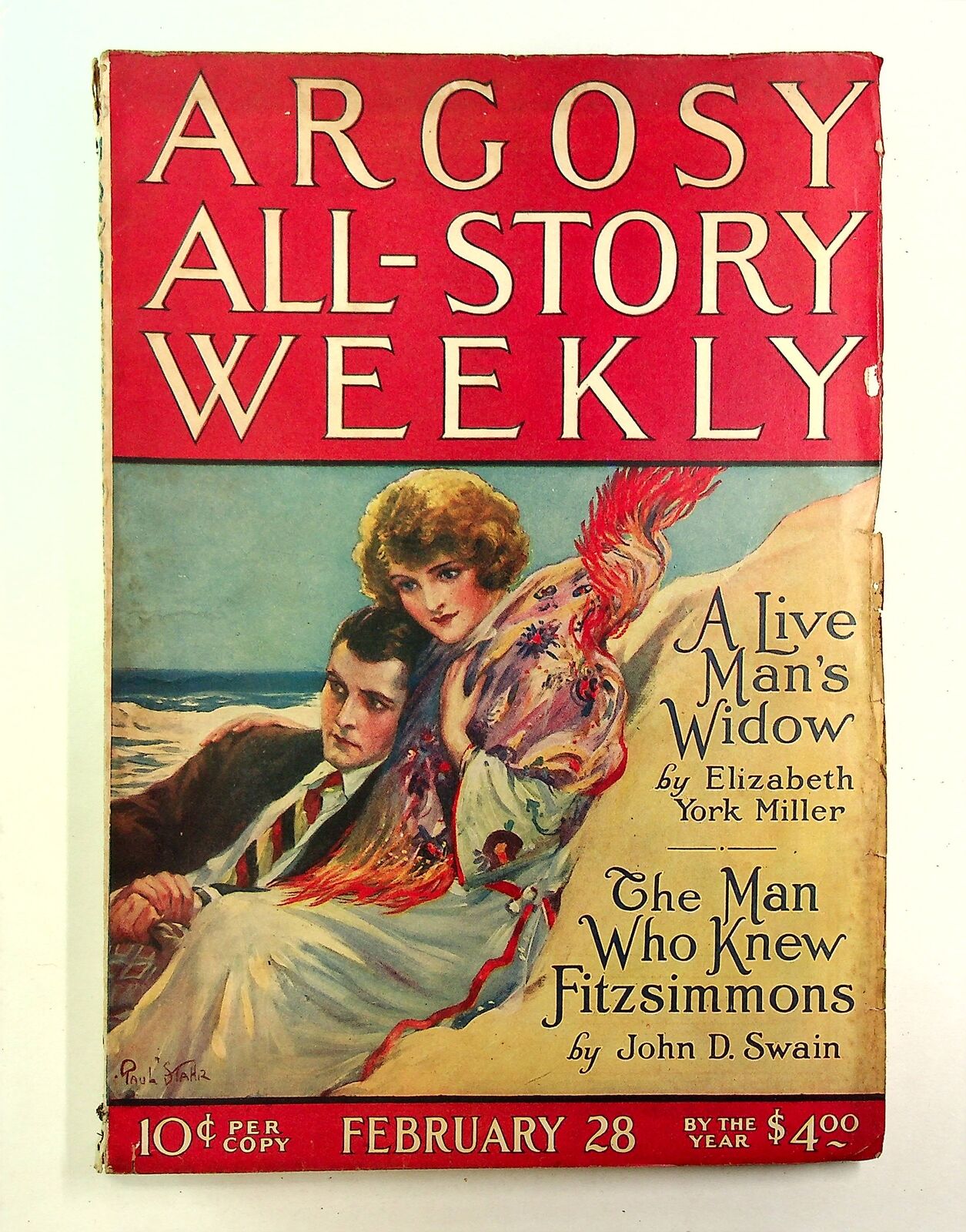 Argosy Part 3: Argosy All-Story Weekly Feb 28 1925 Vol. 167 #1 VG- 3.5
