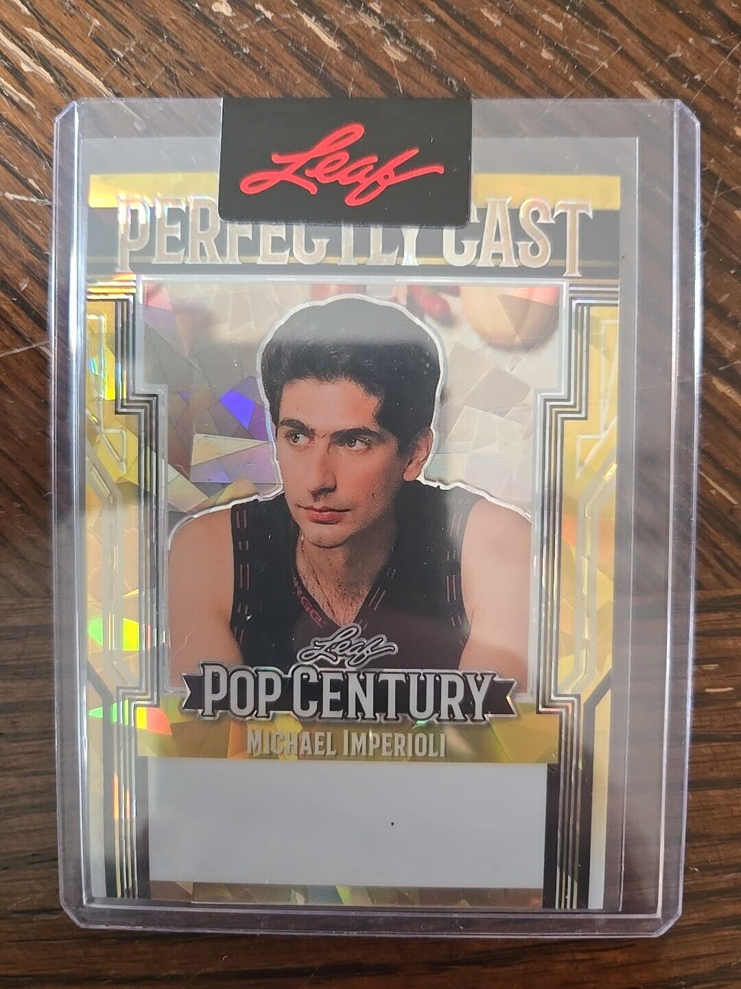 Perfectly Cast Pop Century Micheal Imperioli 1 Of 1 Gold Crush