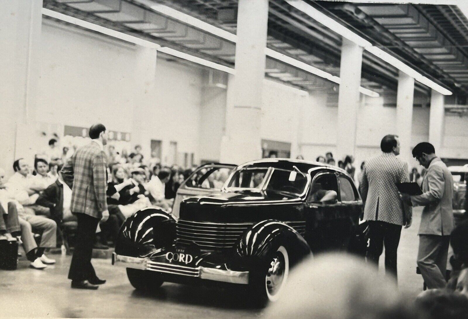 Vintage Photo 1973 Kruse Classic Auction 1930’s Cord Car Nassau County Coliseum