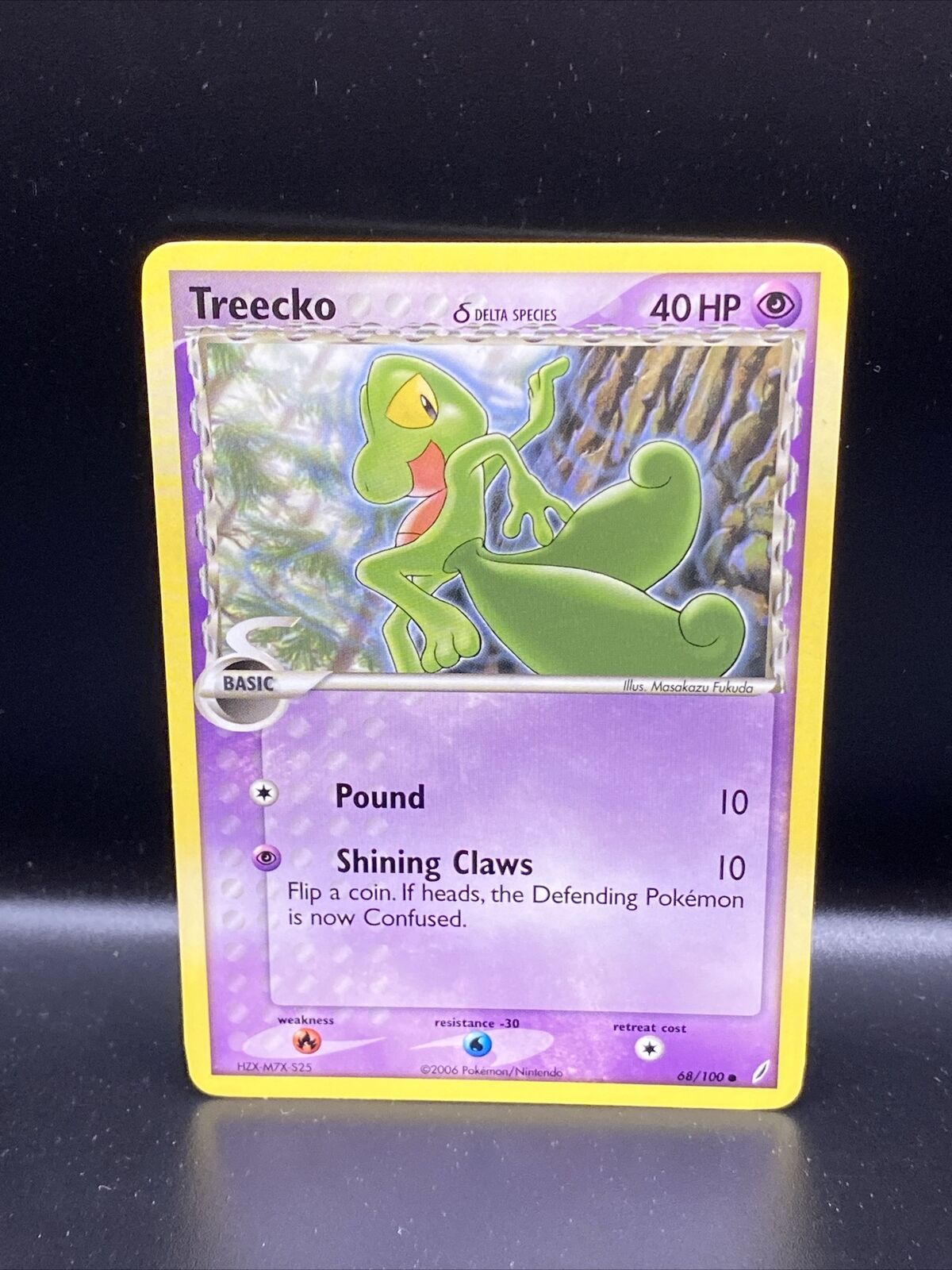Treecko 68/100 Delta Species Pokemon Card