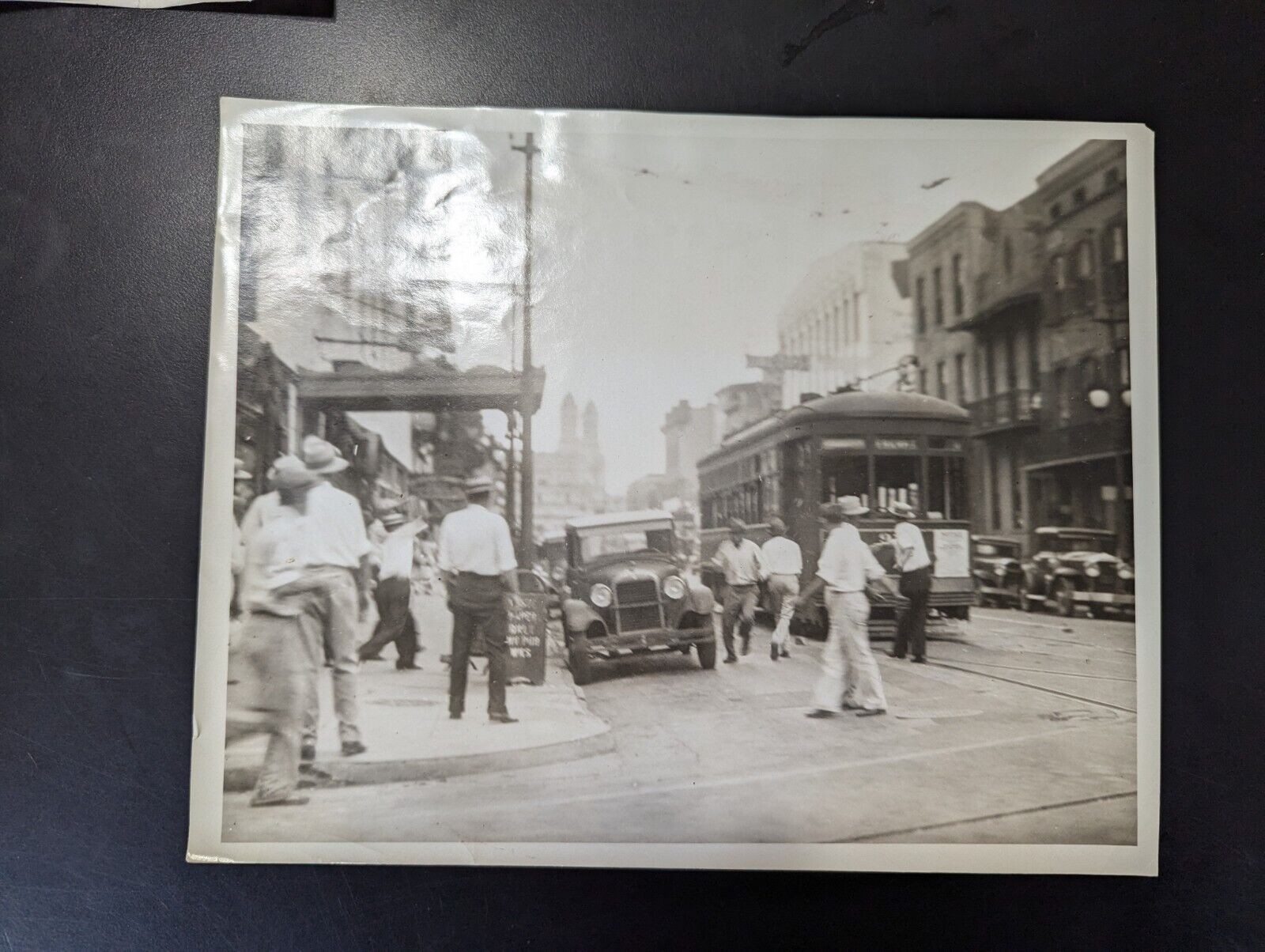 Origina Rare Street Car Strike  1929  New Orleans 8 X 10 PO Boy Labor Movement 