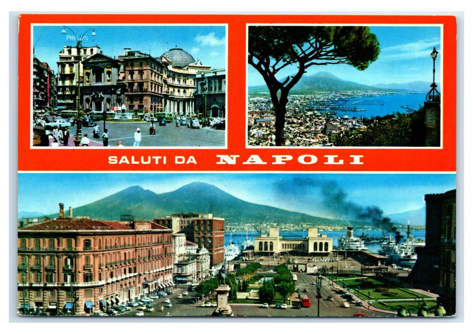 Postcard Saluti da Napoli 1979 K74