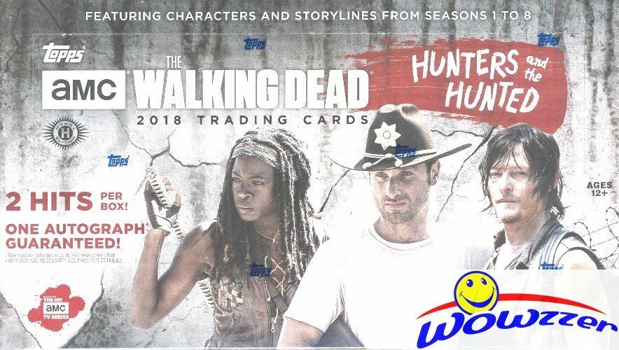 2018 Topps The Walking Dead The Hunters and the Hunted Sealed HOBBY Box-2 HITS