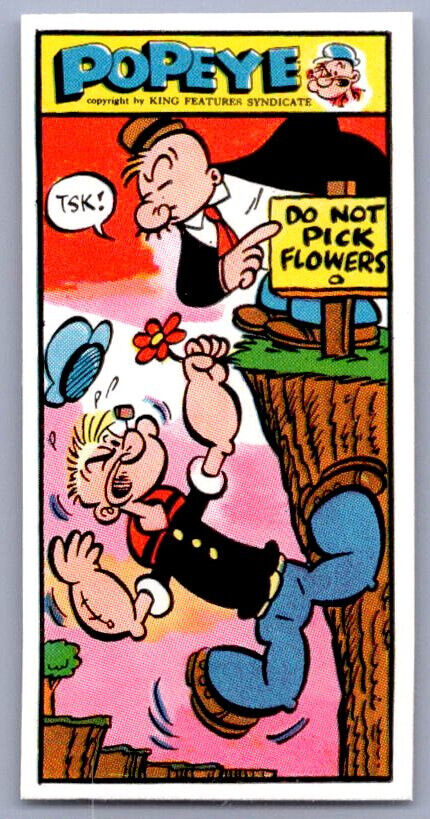 1961 Primrose Popeye 3rd Series Do Not Pick Flowers #25