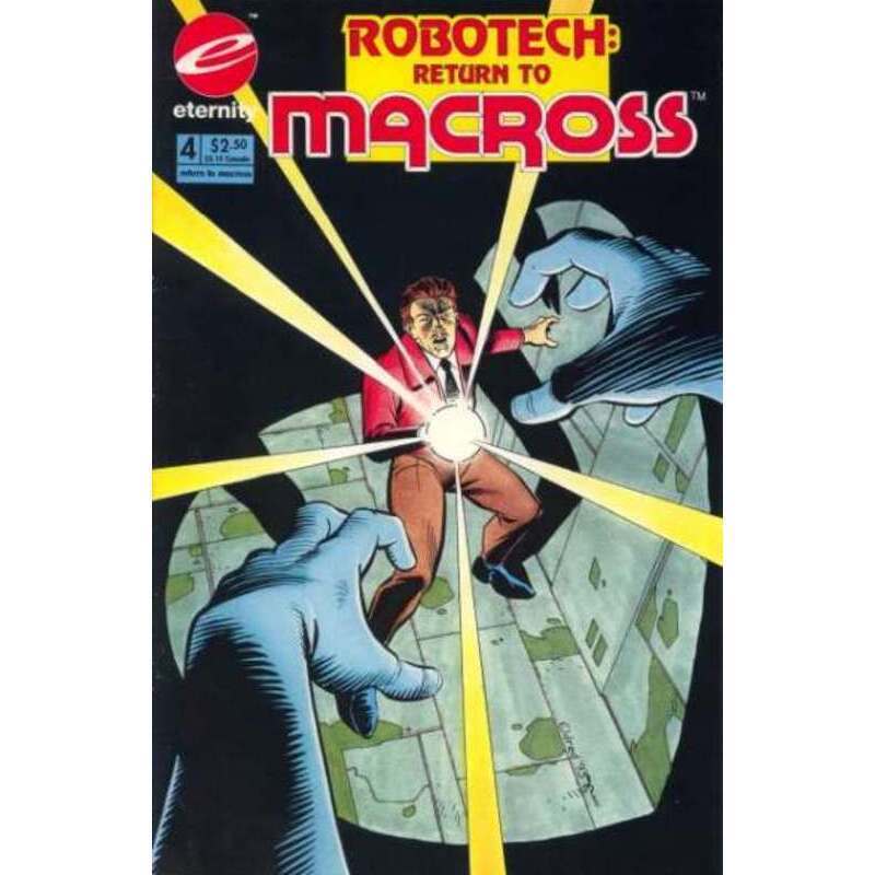 Robotech: Return to Macross #4 in Very Fine condition. Eternity comics [n}