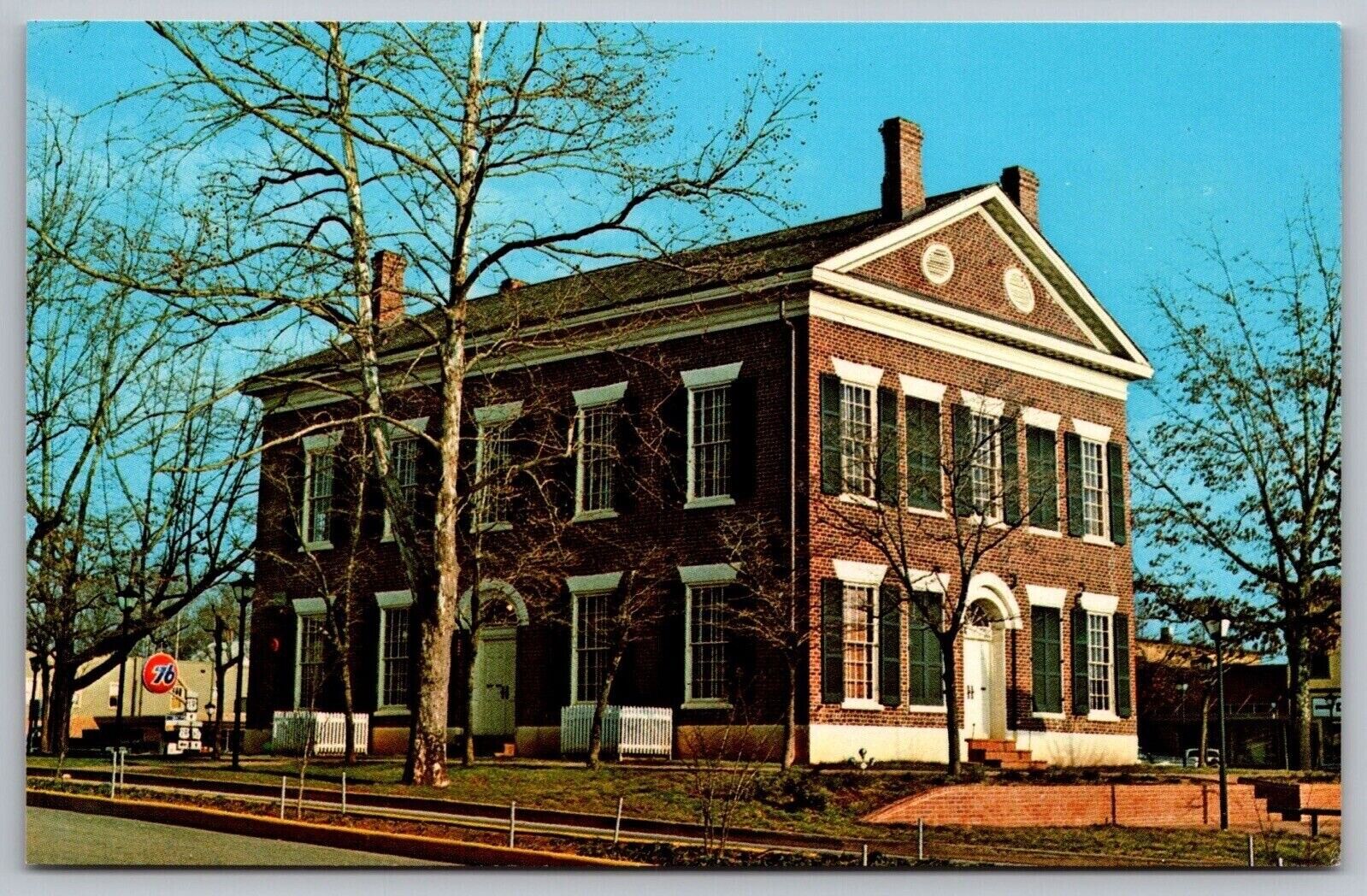 Gold Museum Dahlonega Georgia Historic Courthouse Lumpkin County VTG Postcard