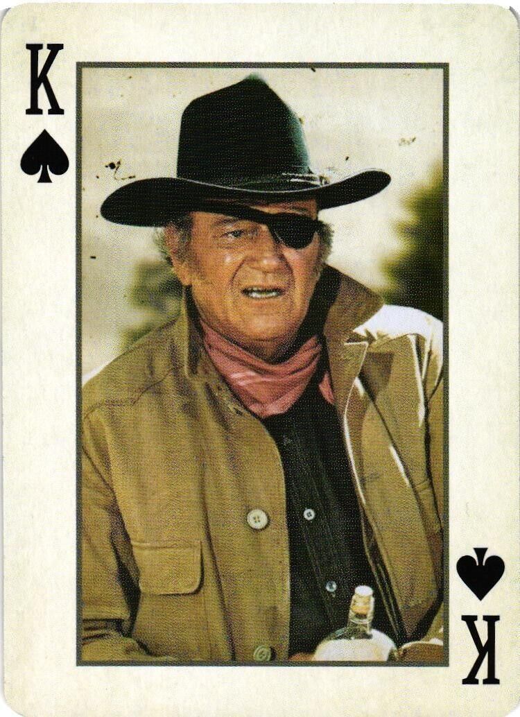 John Wayne 2021 John Wayne Enterprises LLC. Playing Card