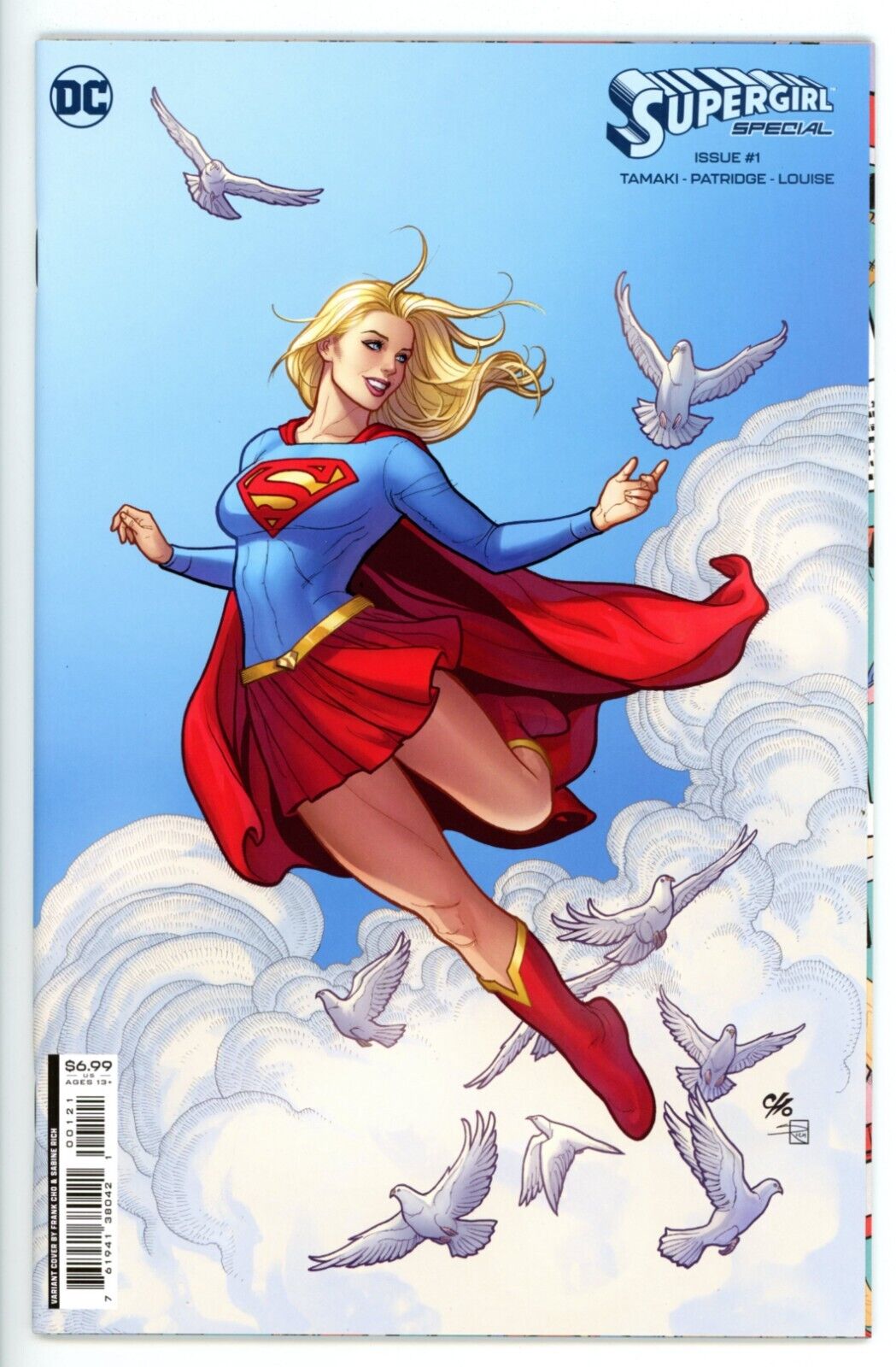 Supergirl Special #1  |   Cover B Frank Cho Card Stock Variant   |   NM NEW
